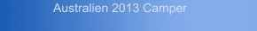 Australien 2013 Camper