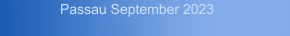 Passau September 2023