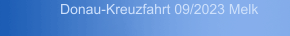 Donau-Kreuzfahrt 09/2023 Melk
