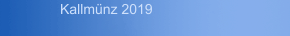 Kallmünz 2019